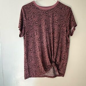 Target Umgee brand leopard print top in size medium